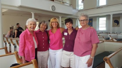 Woman's Group at the First Unitarian Universalist Society of Burlington